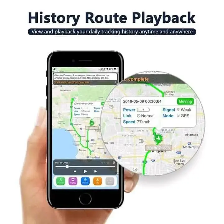 Historical Route Playback